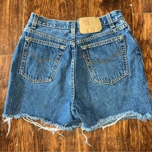 Vintage 501 shorts
